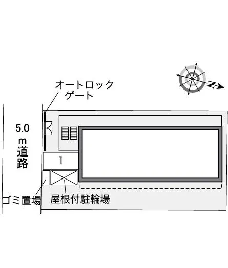 大阪市淀川区三津屋南１丁目１３　月極駐車場